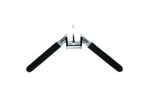 Triceps bar w-type with rubber covers, 2,7 kg