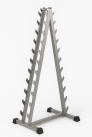 Shelf for chrome dumbbells made of stainless steelsuitable for 10 pairs
