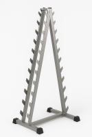 Shelf for chrome dumbbells made of stainless steelsuitable for 10 pairs Shelf for chrome dumbbells made of stainless steelsuitable for 10 pairs