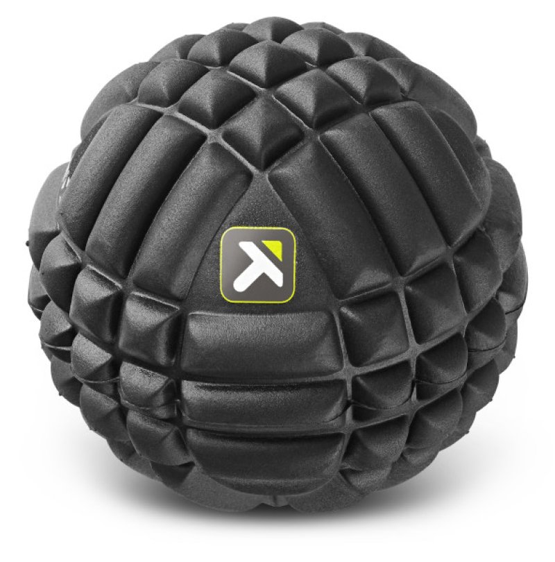 THE GRID X BALL - melna cietāka masāžas bumba