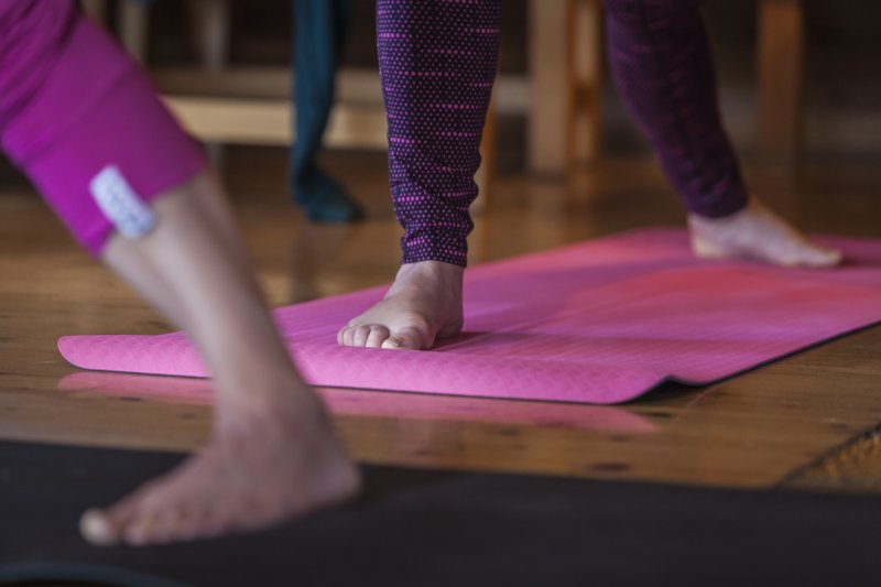Eco Yoga paklājs, rozā