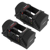 PowerBlock Maināma svara hanteles PRO EXP, Stage 1, 1-23kg, Pāris PowerBlock Maināma svara hanteles PRO EXP, Stage 1, 1-23kg, Pāris