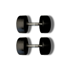 Gravity R Rubber Dumbbell Set, 2 kg increments, 12 kg - 30 kg, 10 pairs