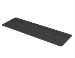 HEARTBEAT® vingrošanas paklājs Fit Black 