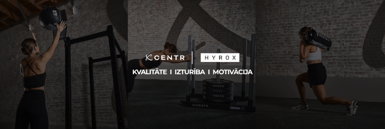 Centr x Hyrox aprīkojums Centr x Hyrox aprīkojums