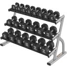 Life Fitness 3-Tier Saddle Dumbbell Rack (Short)