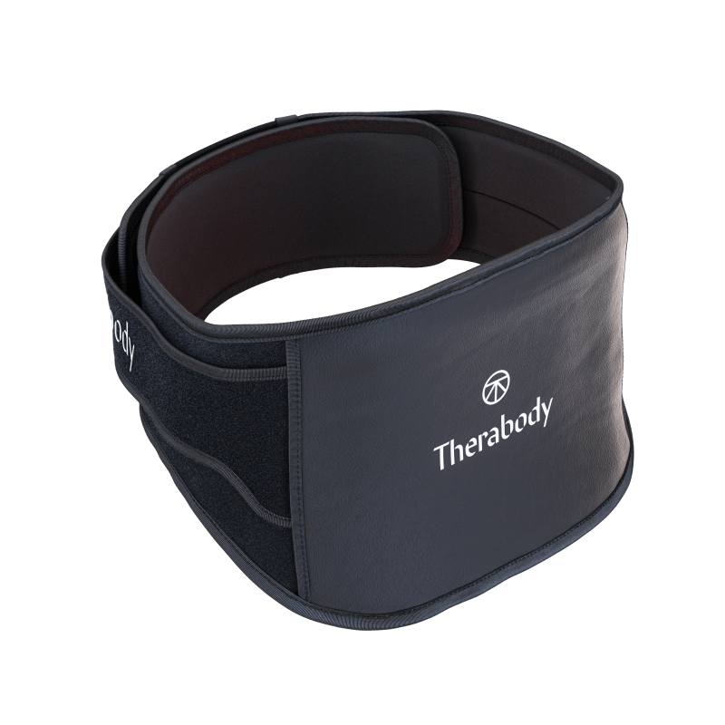Therabody ThermBack LED josta ar siltuma un vibrācijas terapiju