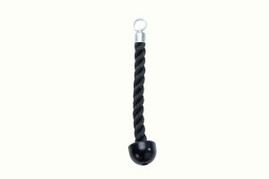 Triceps rope black nylon 36 cm Triceps rope black nylon 36 cm