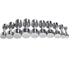Gravity R Chrome Steel Dumbbell, pcs. Gravity R Chrome Steel Dumbbell, pcs.