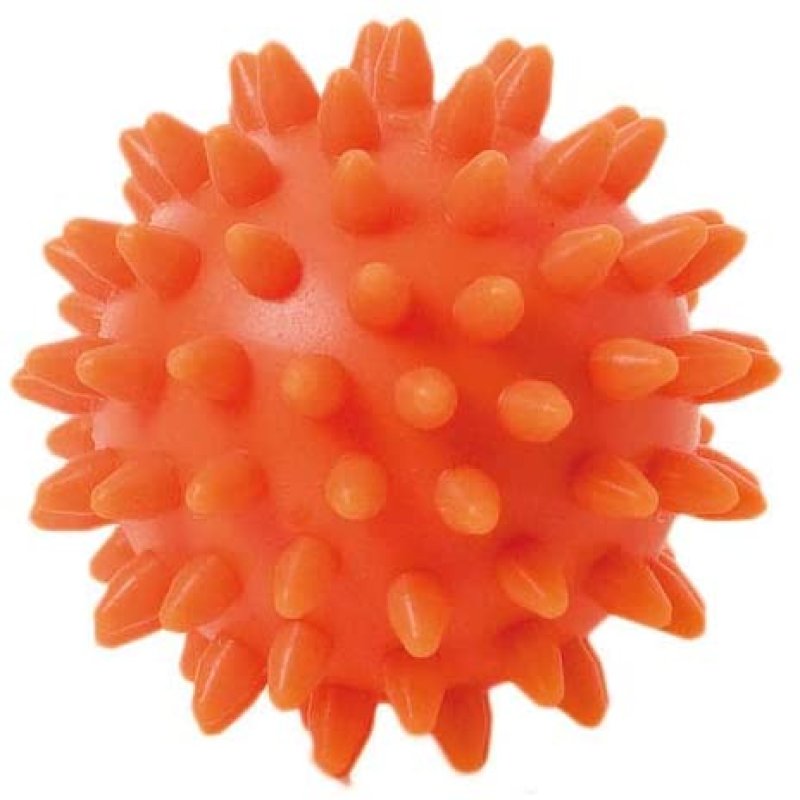Spiky Massage Ball 6 cm masažas bumbina, oranža