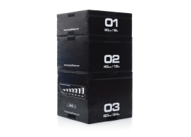 Set of 3 Black Plyoboxes Set of 3 Black Plyoboxes