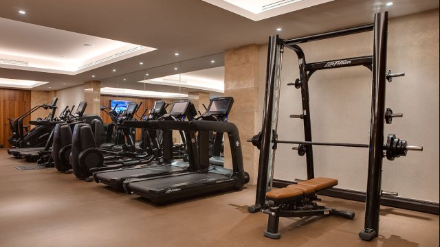 Grand Hotel Kempinski Riga trenažieru zāle