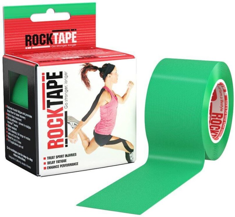 Rocktape Classic green, length 5m, width 5cm