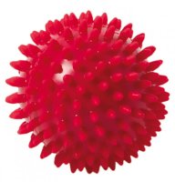 Spiky Massage Ball 9 cm, red , 9 cm Spiky Massage Ball 9 cm, red , 9 cm