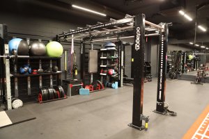 Custom Escape Fitness Octagon Functional Training Frame with attachments (used) Custom Escape Fitness Octagon Functional Training Frame with attachments (used)
