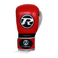 Pro Fitness Glove Synthetic Leather Glove Metallic Red / Black / Silver Pro Fitness Glove Synthetic Leather Glove Metallic Red / Black / Silver