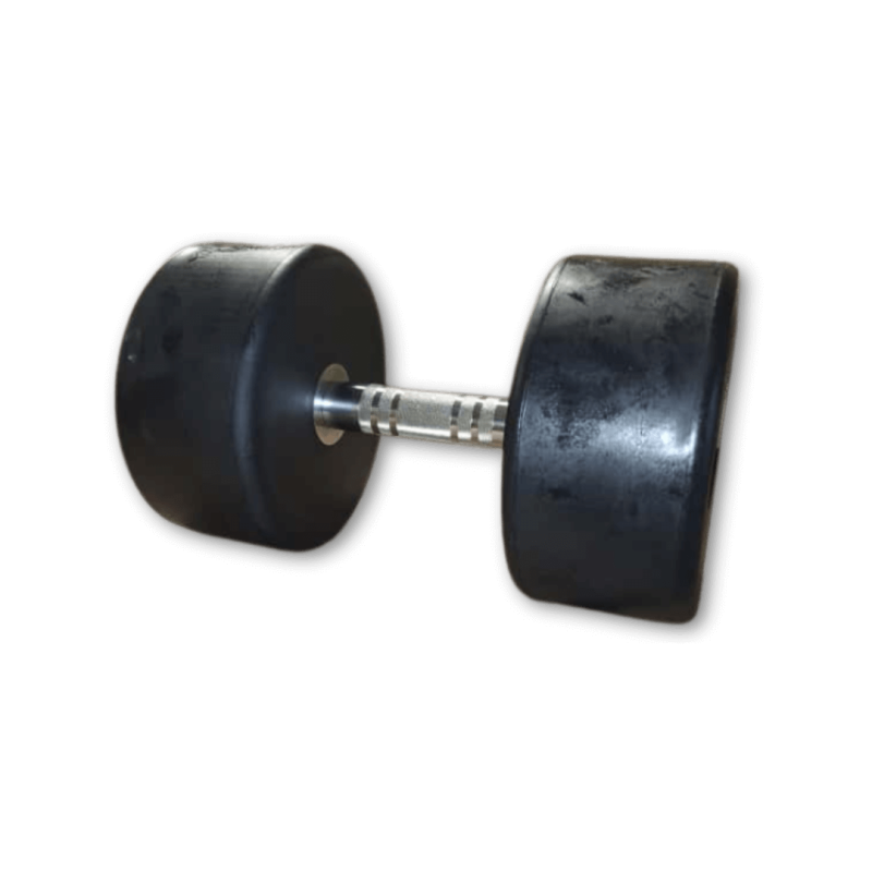 Gravity R Rubber Dumbbell Set, 2 kg increments, 32 kg - 50 kg, 10 pairs