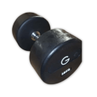Gravity R Rubber Dumbbell Set, 2 kg increments, 52 kg - 60 kg, 5 pairs