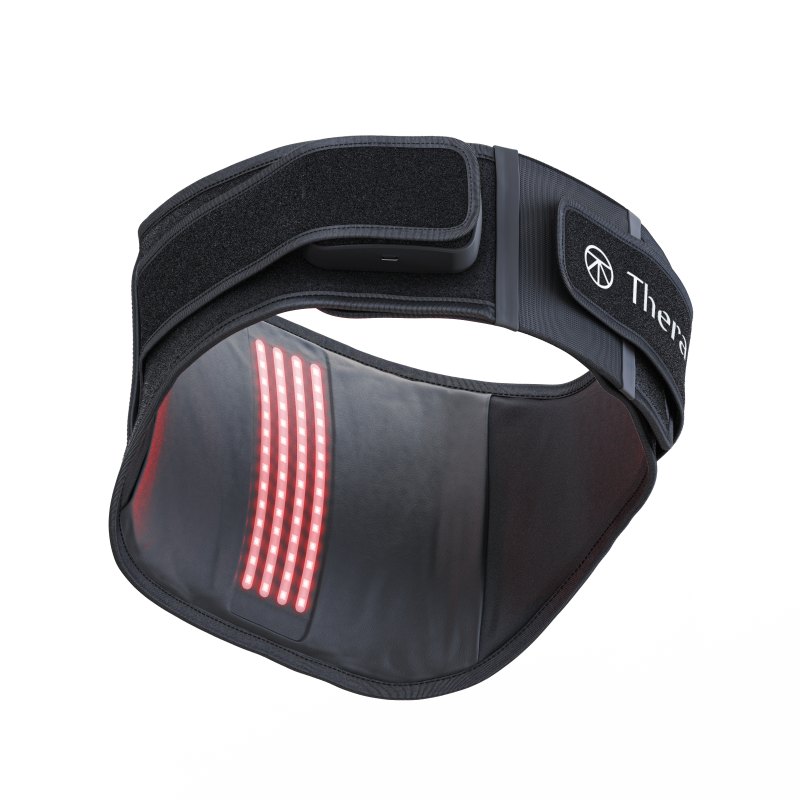 Therabody ThermBack LED josta ar siltuma un vibrācijas terapiju