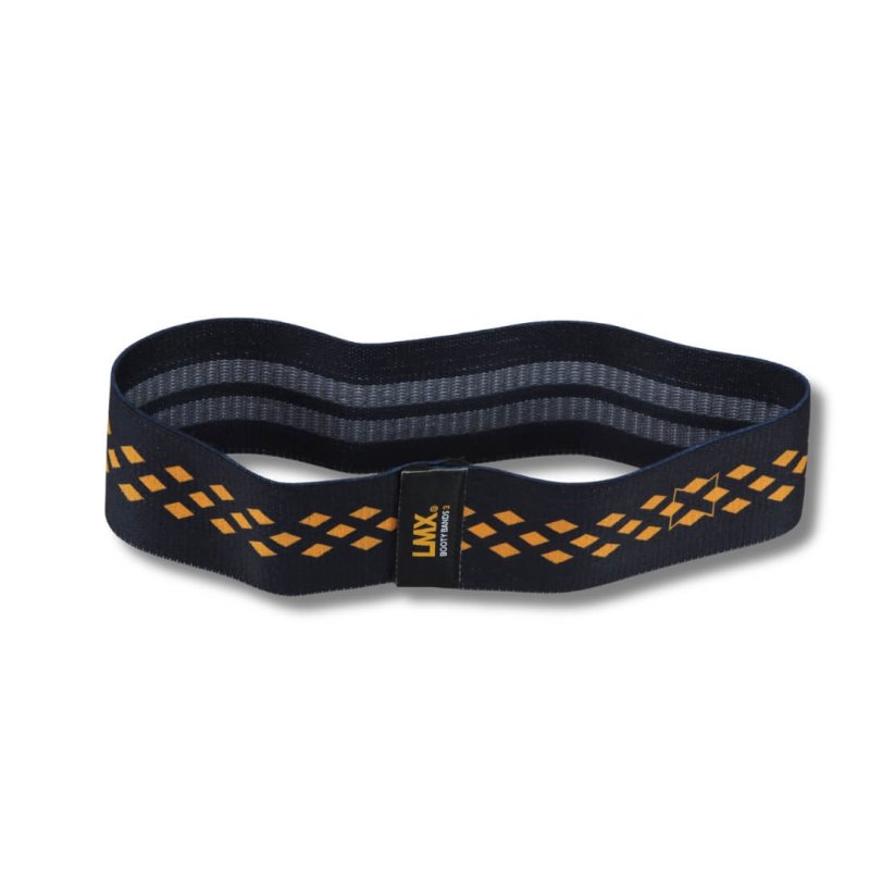 LMX. Mini Band auduma gumija, oranža, augsta pretestība