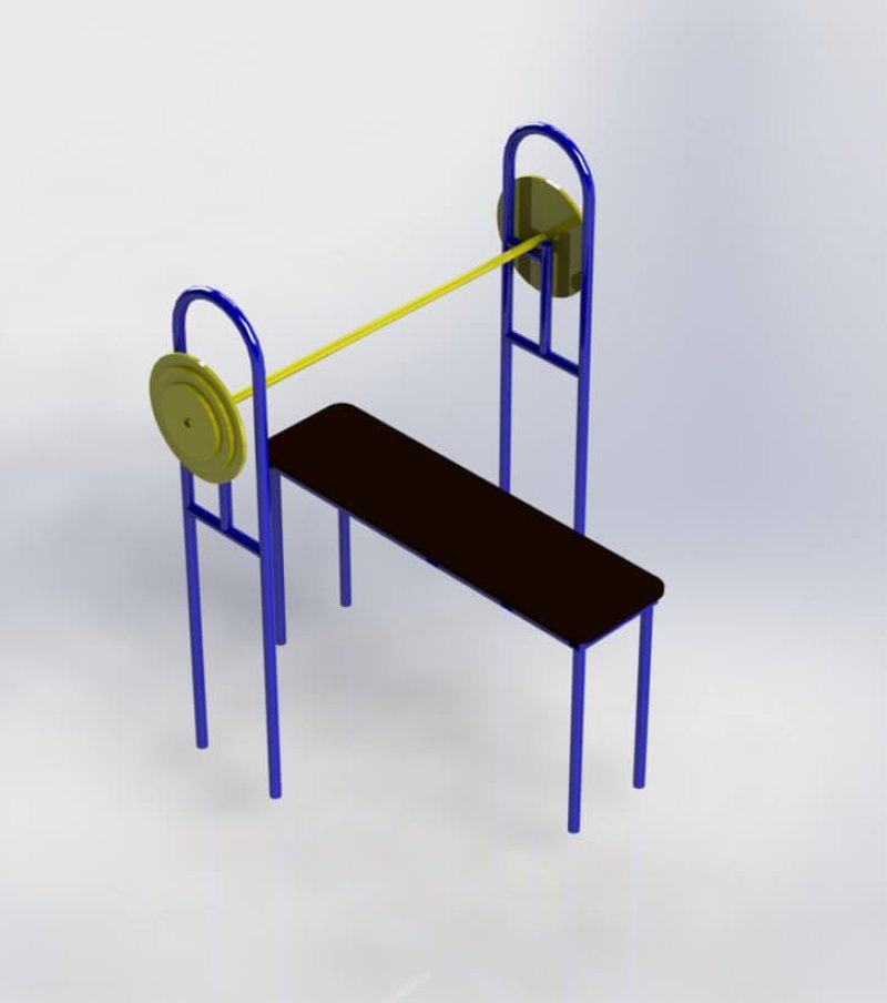 Gravity Z Horizontal bench press