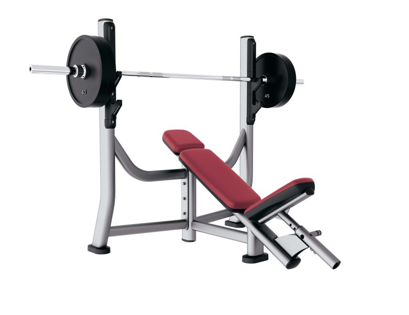 Life Fitness Olympic Incline Bench